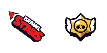 Brawl Stars logo курсор-пак