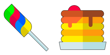 Lollipop and crepes Cursor Pack