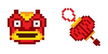 Chinese Dragon Cursor Pack