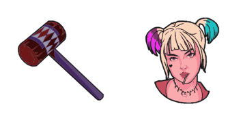 Cool Harley Quinn Cursor Pack