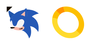 Cool Super Sonic Cursor Pack