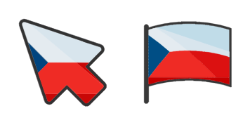 Czech Republic cute cursor