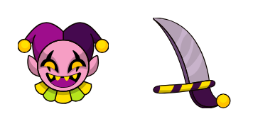 Deltarune Jevil Cursor Pack