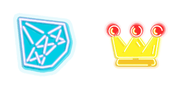 Diamond and crown Cursor Pack