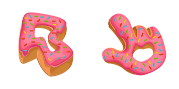 Donut Texture cute cursor