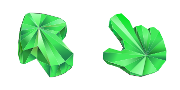 Emerald Texture-Cursor-Paket