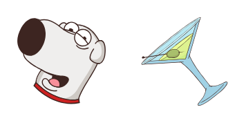 Family Guy Brian Griffin Cursor Pack