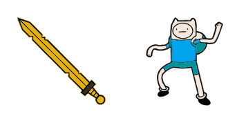 Finn the Human Cursor Pack