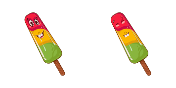 Funny Ice Cream-Cursor-Paket