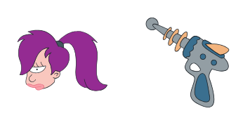 Futurama Leela Cursor Pack