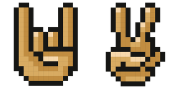 Gestures Pixel Cursor Pack