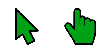 Green Cursor Pack