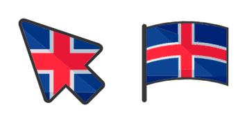 Iceland курсор пак