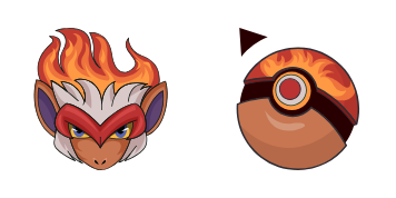 Infernape Cursor Pack