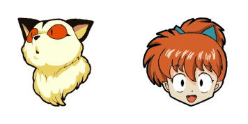 InuYasha Shippo and Kirara Cursor Pack