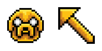 Jake Pixel-Cursor-Paket