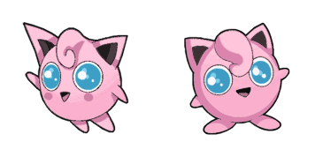 Pack de curseurs Jigglypuff