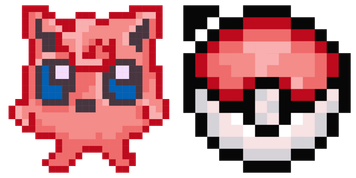 Jigglypuff Pixel-Cursor-Paket