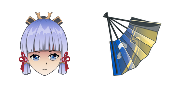 Kamisato Ayaka Cursor Pack