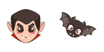 Kawaii Dracula Cursor Pack