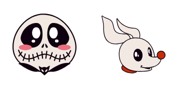 Kawaii Jack Skellington Cursor Pack