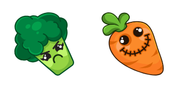 Kawaii Vegetable Cursor Pack