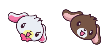 Kurousa and Shirousa Cursor Pack