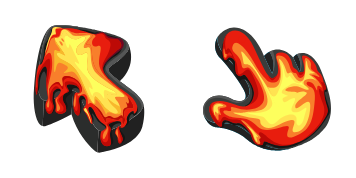 Lava Texture-Cursor-Paket