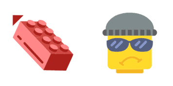 LEGO RED AND YELLOW