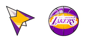 Los Angeles Lakers-Cursor-Paket