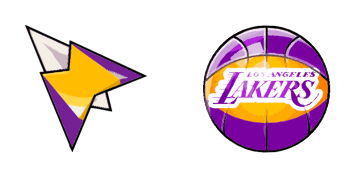 Los Angeles Lakers cute cursor