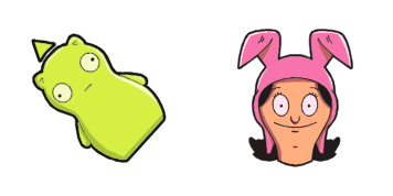 Paquete de Cursores Louise Belcher