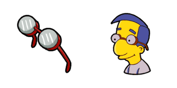 Pack de curseurs The Simpsons: Milhouse Van Houten