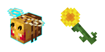 Paquete de Cursores Minecraft: Bee