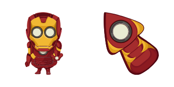 Minion: Iron Man Character Cursor Pack