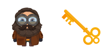 Minion: Rubeus Hagrid Character Cursor Pack