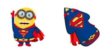 Minion: Superman Character Cursor Pack