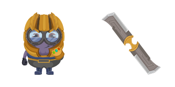 Minion: Thanos Character Cursor Pack