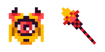 Monster Pixel Cursor Pack