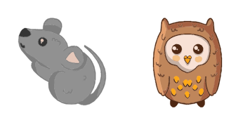 Mouse and owl Cursor Pack