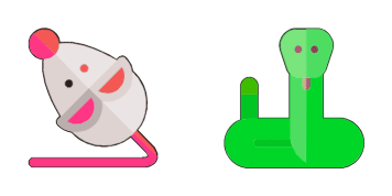 Mouse and snake Cursor Pack