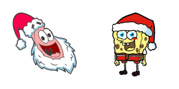 SpongeBob: Olaf and Elsa Cursor Pack