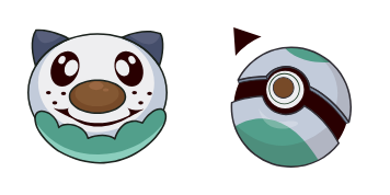 Pokemon: Oshawott-Cursor-Paket