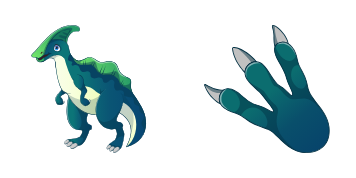 Parasaurolophus Cursor Pack