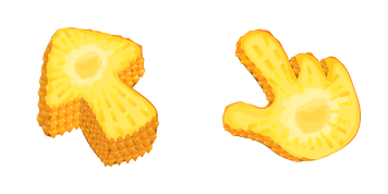 Pineapple Texture-Cursor-Paket