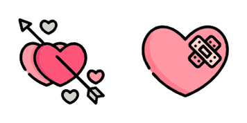 Pink Valentine Day Cursor Pack