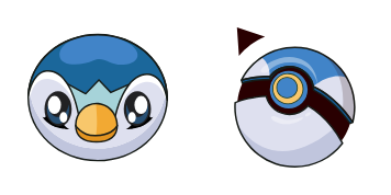 Paquete de Cursores Pokemon: Piplup