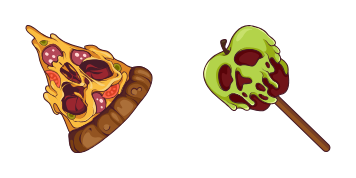 Pizza Monster cute cursor