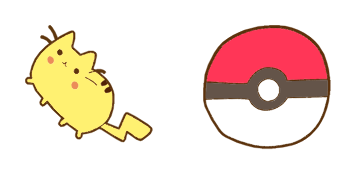 Pack de curseurs Pusheen: Pikachu