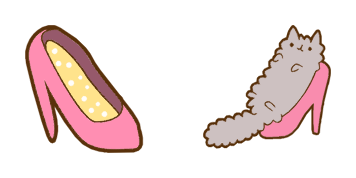 Pusheen: shoes Cursor Pack